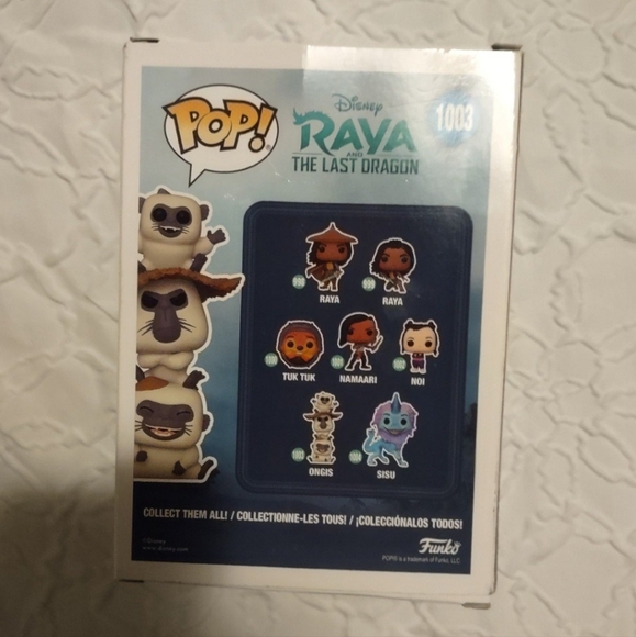 Raya The Last Dragon Ongis Funko Pop - Picture 6 of 10